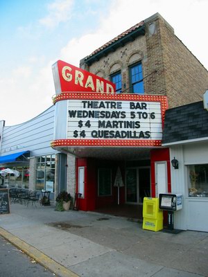 Grand Theatre - The Wonderful Marquee Of The Grand (newer photo)